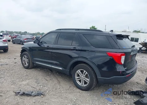 2020 Ford Explorer Xlt z USA, uszkodzony, nr VIN 1FMSK8DH0LGC72976